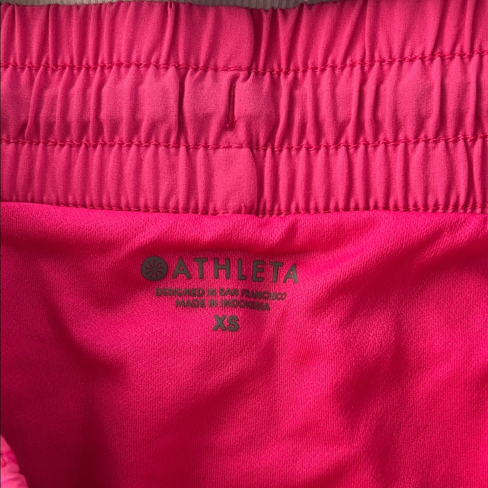 Athleta Pink Performance Shorts - image 2